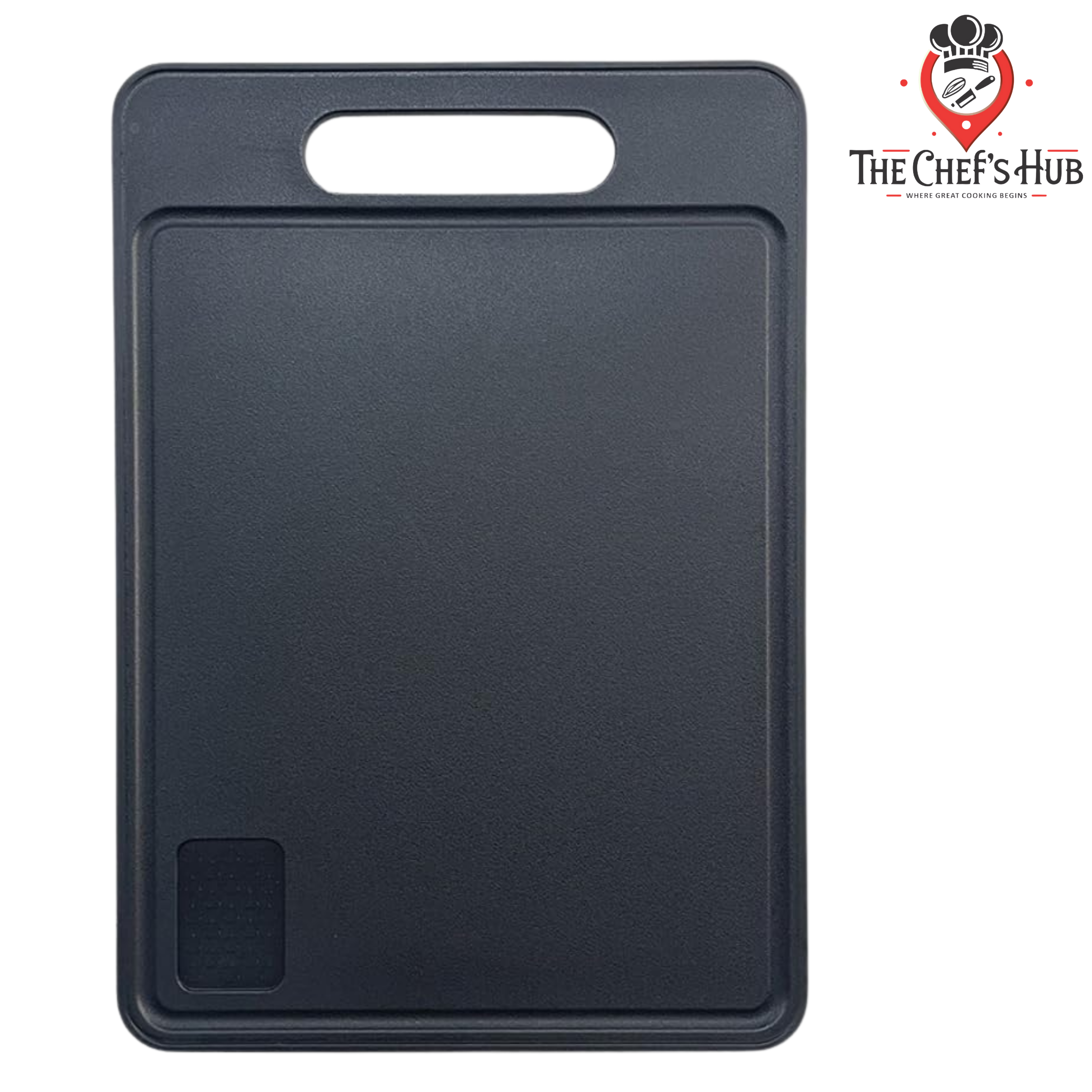 Buy Premium Black Multifunctional Cutting Board and Get 2 in 1 Knife & Peeler Free