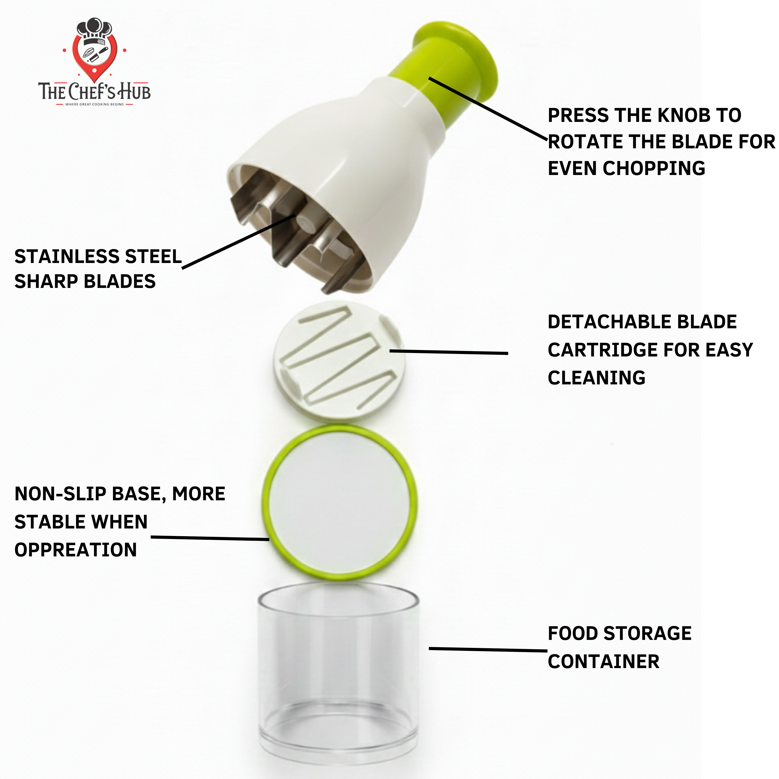 3 in 1 Super Kitchen Deal – Oil Spray Bottle, Garlic Chopper & Gold Serving Tongs