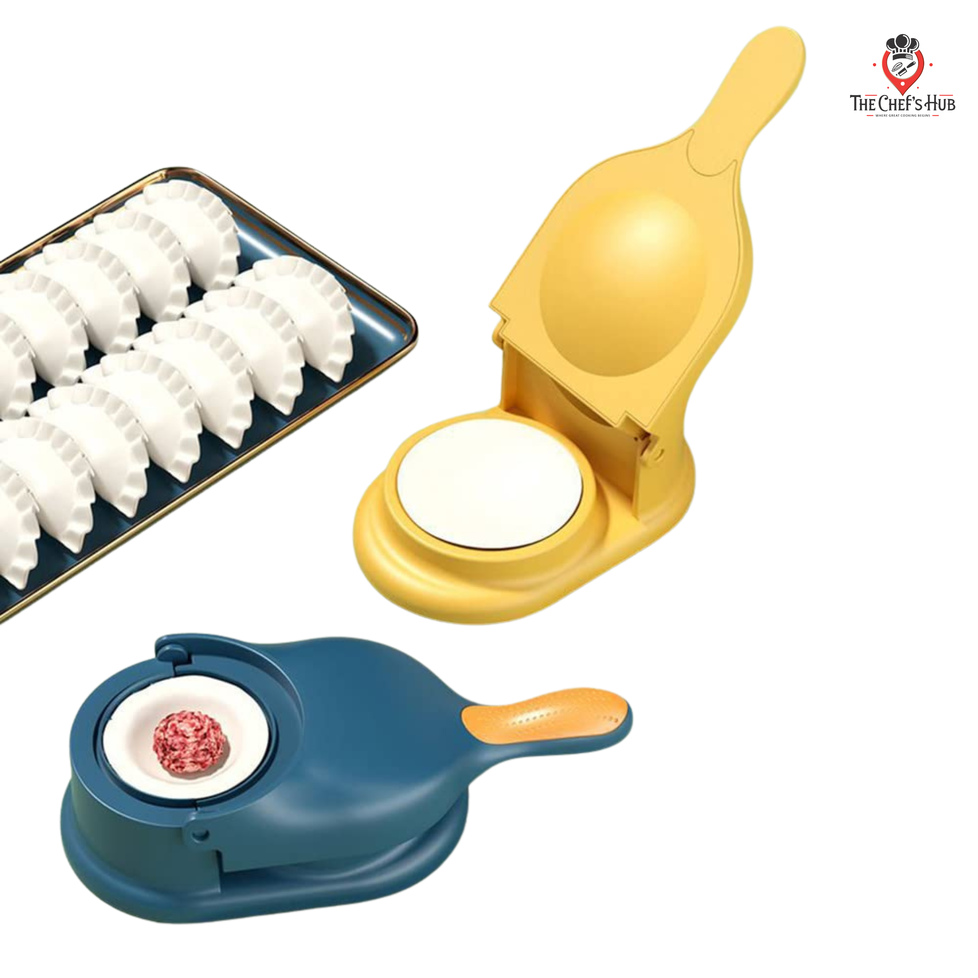 The Chef's Hub 2 In 1 Dumpling Maker, Samosa Maker