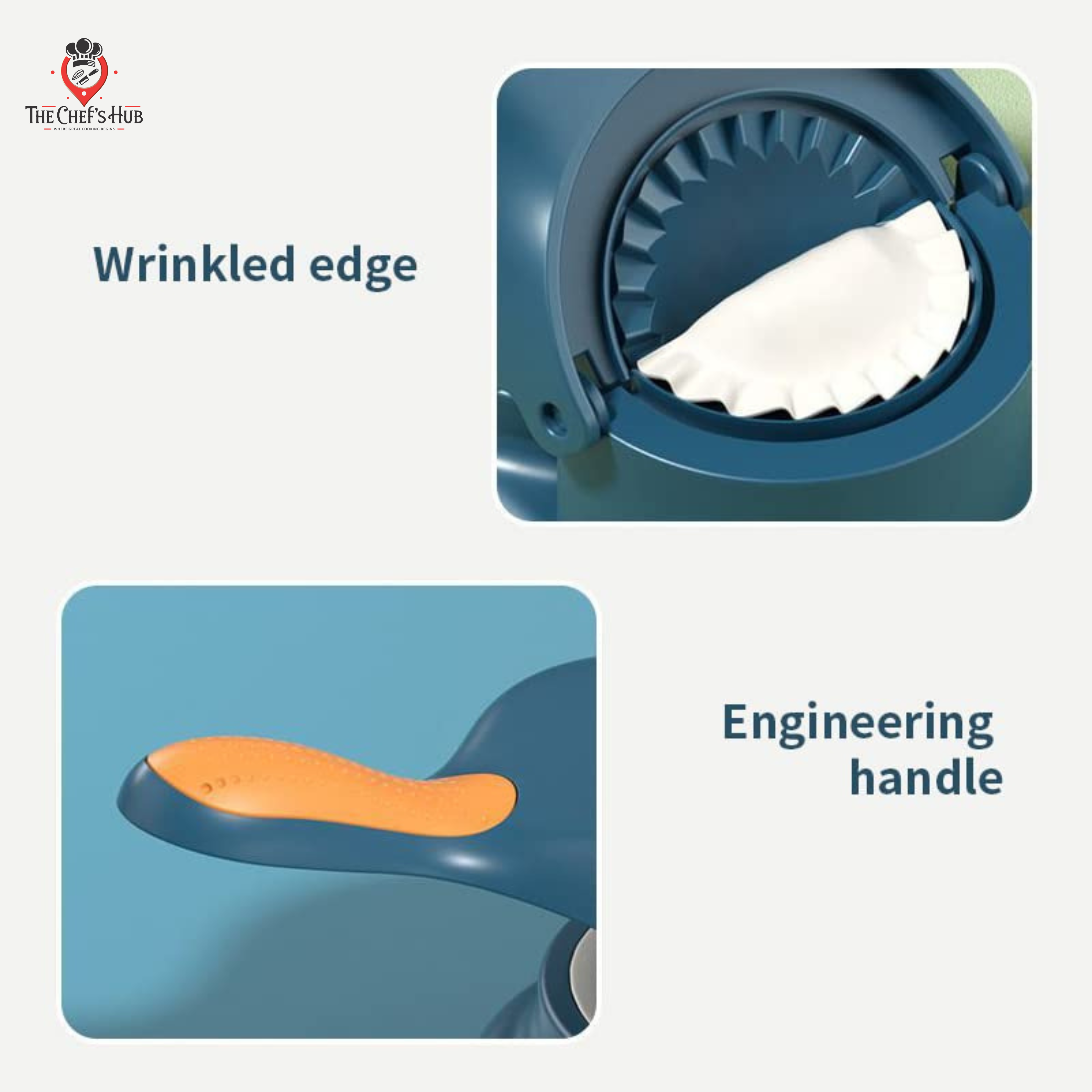 The Chef's Hub 2 In 1 Dumpling Maker, Samosa Maker