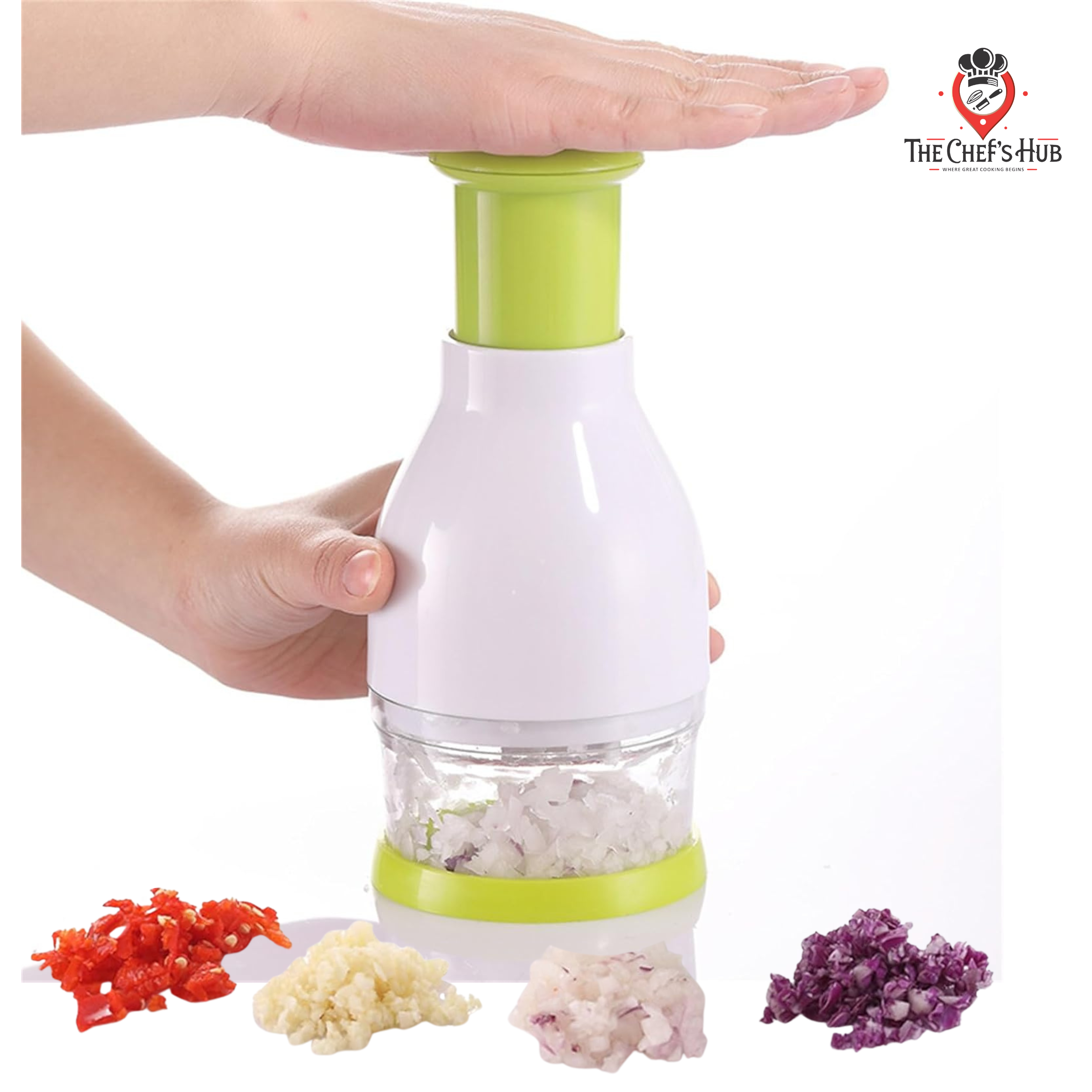 Manual Garlic Chopper, Vegetable & Dry Fruit Crusher